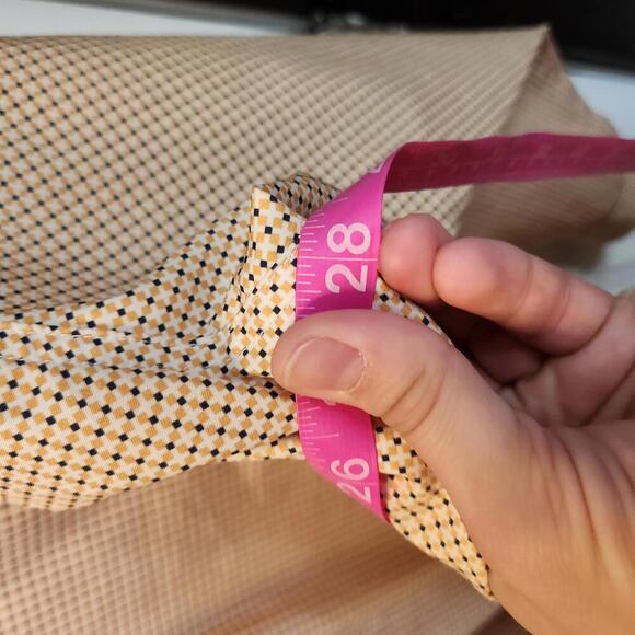 Cinch Men's Yellow Pattern Long Sleeve Button-Up Shirt -Size Large - Picture 6 of 7